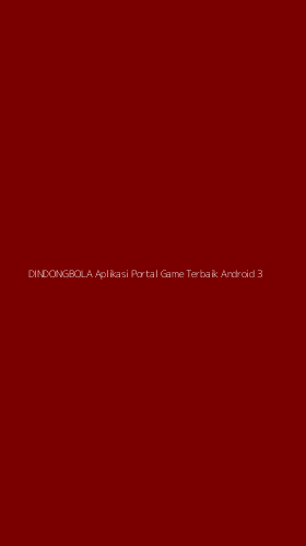 Tampilan Antarmuka Aplikasi Dindongbola Aplikasi Portal Game Terbaik Android - 3