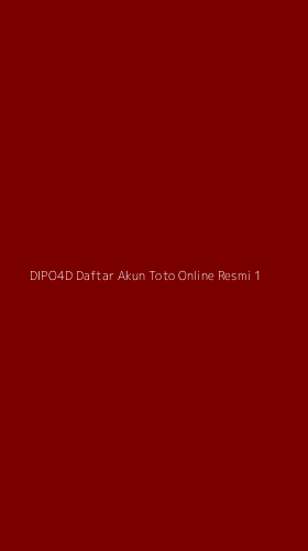 Tampilan Antarmuka Aplikasi Dipo4d Daftar Akun Toto Online Resmi - 1