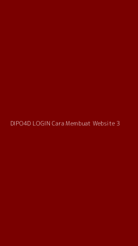 Tampilan Antarmuka Aplikasi Dipo4d Login Cara Membuat Website - 3