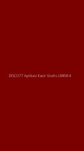 Tampilan Antarmuka Aplikasi Disco77 Aplikasi Kasir Gratis Umkm - 4
