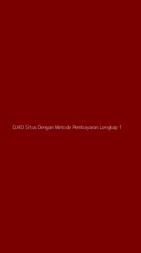 Tampilan Antarmuka Aplikasi Dj4d Situs Dengan Metode Pembayaran Lengkap - 1