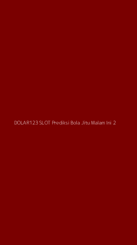 Tampilan Antarmuka Aplikasi Dolar123 Slot Prediksi Bola Jitu Malam Ini - 2