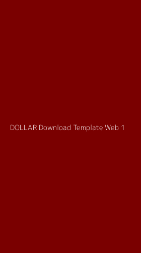 Tampilan Antarmuka Aplikasi Dollar Download Template Web - 1