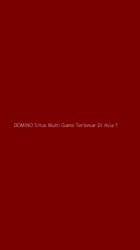 Tampilan Antarmuka Aplikasi Domino Situs Multi Game Terbesar Di Asia - 1