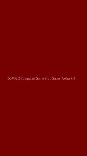 Tampilan Antarmuka Aplikasi Domiqq Kumpulan Game Slot Gacor Terbaik - 4