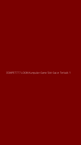 Tampilan Antarmuka Aplikasi Dompet777 Login Kumpulan Game Slot Gacor Terbaik - 1