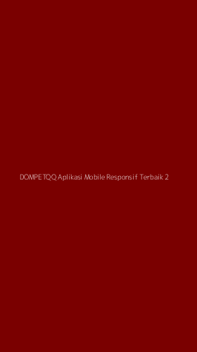 Tampilan Antarmuka Aplikasi Dompetqq Aplikasi Mobile Responsif Terbaik - 2