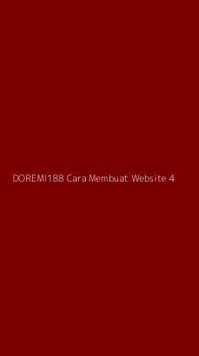 Tampilan Antarmuka Aplikasi Doremi188 Cara Membuat Website - 4