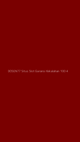 Tampilan Antarmuka Aplikasi Dosen77 Situs Slot Garansi Kekalahan 100 - 4