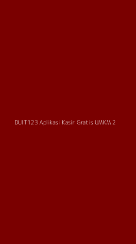 Tampilan Antarmuka Aplikasi Duit123 Aplikasi Kasir Gratis Umkm - 2