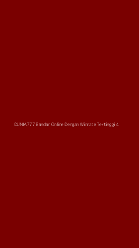 Tampilan Antarmuka Aplikasi Dunia777 Bandar Online Dengan Winrate Tertinggi - 4