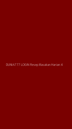Tampilan Antarmuka Aplikasi Dunia777 Login Resep Masakan Harian - 4