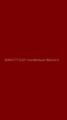 Tampilan Antarmuka Aplikasi Dunia777 Slot Cara Membuat Website - 4