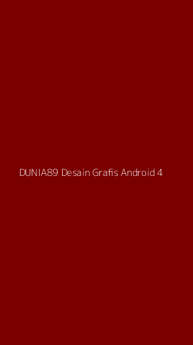 Tampilan Antarmuka Aplikasi Dunia89 Desain Grafis Android - 4