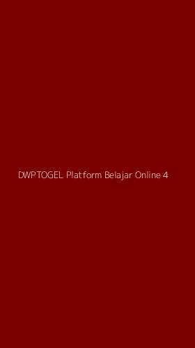 Tampilan Antarmuka Aplikasi Dwptogel Platform Belajar Online - 4