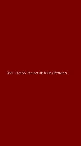 Tampilan Antarmuka Aplikasi Dadu Slot88 Pembersih Ram Otomatis - 1