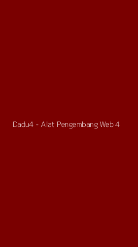 Tampilan Antarmuka Aplikasi Dadu4 - Alat Pengembang Web - 4