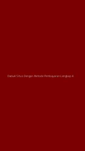 Tampilan Antarmuka Aplikasi Dadu4 Situs Dengan Metode Pembayaran Lengkap - 4