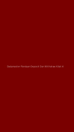 Tampilan Antarmuka Aplikasi Dadumaster Panduan Deposit Dan Withdraw Kilat - 4