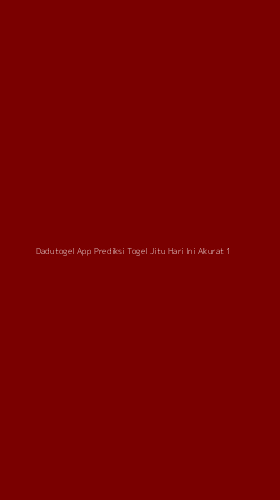 Tampilan Antarmuka Aplikasi Dadutogel App Prediksi Togel Jitu Hari Ini Akurat - 1