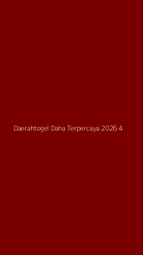 Tampilan Antarmuka Aplikasi Daerahtogel Dana Terpercaya 2026 - 4