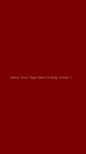 Tampilan Antarmuka Aplikasi Daftar Situs Togel Game Strategi Terbaik - 1