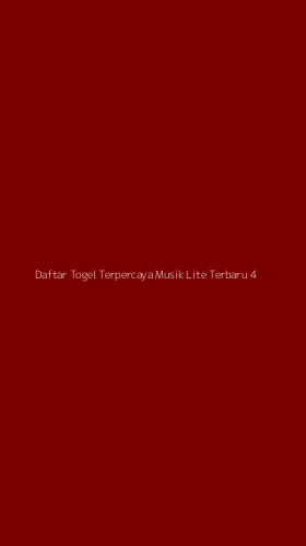 Tampilan Antarmuka Aplikasi Daftar Togel Terpercaya Musik Lite Terbaru - 4