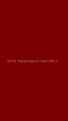 Tampilan Antarmuka Aplikasi Daftar Togelup Deposit Cepat Qris - 2