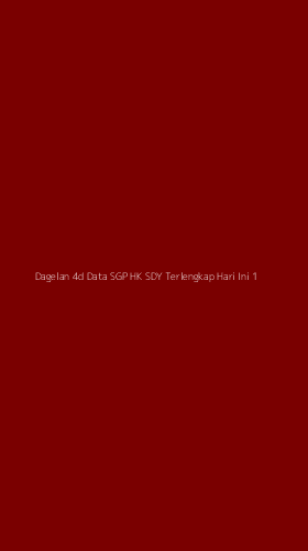 Tampilan Antarmuka Aplikasi Dagelan 4d Data Sgp Hk Sdy Terlengkap Hari Ini - 1