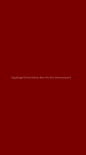 Tampilan Antarmuka Aplikasi Dajjaltogel Online Daftar Akun Pro Slot Internasional - 4