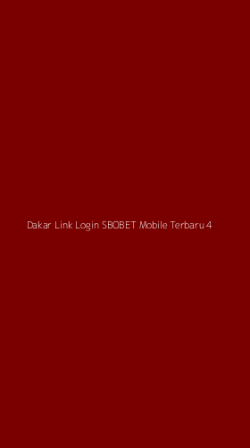 Tampilan Antarmuka Aplikasi Dakar Link Login Sbobet Mobile Terbaru - 4
