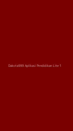 Tampilan Antarmuka Aplikasi Dakota999 Aplikasi Pendidikan Lite - 1