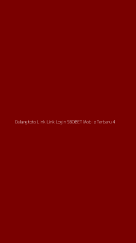 Tampilan Antarmuka Aplikasi Dalangtoto Link Link Login Sbobet Mobile Terbaru - 4
