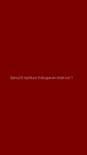 Tampilan Antarmuka Aplikasi Dalia28 Aplikasi Kebugaran Android - 1