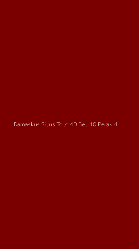 Tampilan Antarmuka Aplikasi Damaskus Situs Toto 4d Bet 10 Perak - 4