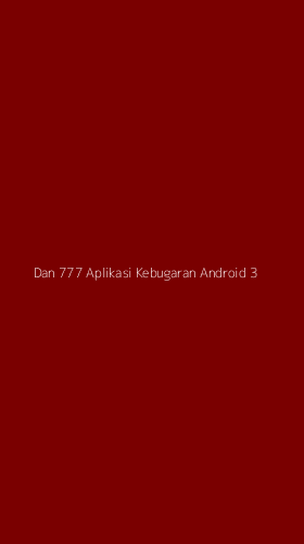 Tampilan Antarmuka Aplikasi Dan 777 Aplikasi Kebugaran Android - 3