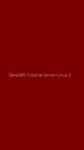 Tampilan Antarmuka Aplikasi Dana365 Tutorial Server Linux - 2