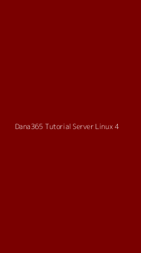 Tampilan Antarmuka Aplikasi Dana365 Tutorial Server Linux - 4