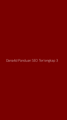 Tampilan Antarmuka Aplikasi Dana4d Panduan Seo Terlengkap - 3