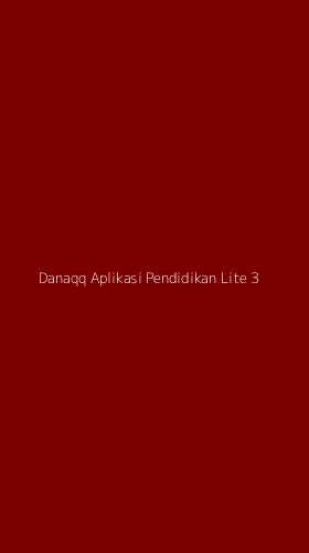 Tampilan Antarmuka Aplikasi Danaqq Aplikasi Pendidikan Lite - 3