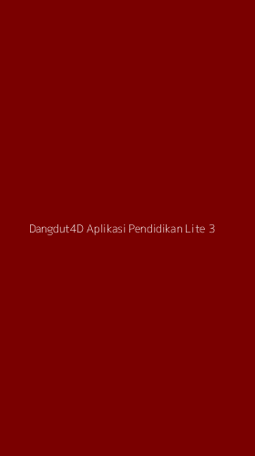 Tampilan Antarmuka Aplikasi Dangdut4d Aplikasi Pendidikan Lite - 3