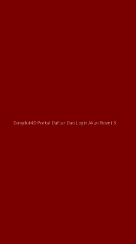 Tampilan Antarmuka Aplikasi Dangdut4d Portal Daftar Dan Login Akun Resmi - 3