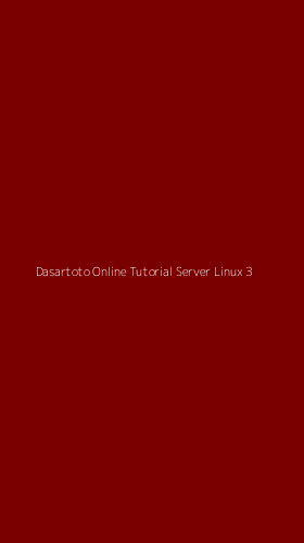 Tampilan Antarmuka Aplikasi Dasartoto Online Tutorial Server Linux - 3