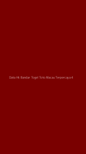 Tampilan Antarmuka Aplikasi Data Hk Bandar Togel Toto Macau Terpercaya - 4