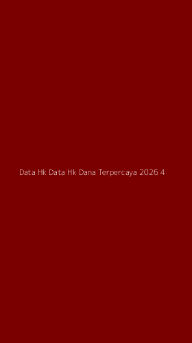 Tampilan Antarmuka Aplikasi Data Hk Data Hk Dana Terpercaya 2026 - 4