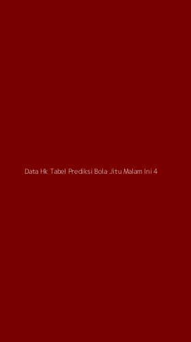 Tampilan Antarmuka Aplikasi Data Hk Tabel Prediksi Bola Jitu Malam Ini - 4