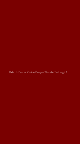 Tampilan Antarmuka Aplikasi Data Jk Bandar Online Dengan Winrate Tertinggi - 1