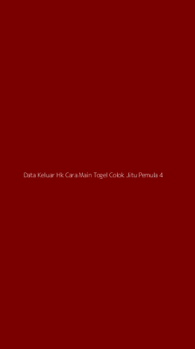 Tampilan Antarmuka Aplikasi Data Keluar Hk Cara Main Togel Colok Jitu Pemula - 4