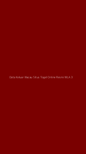 Tampilan Antarmuka Aplikasi Data Keluar Macau Situs Togel Online Resmi Wla - 3