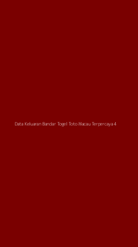 Tampilan Antarmuka Aplikasi Data Keluaran Bandar Togel Toto Macau Terpercaya - 4